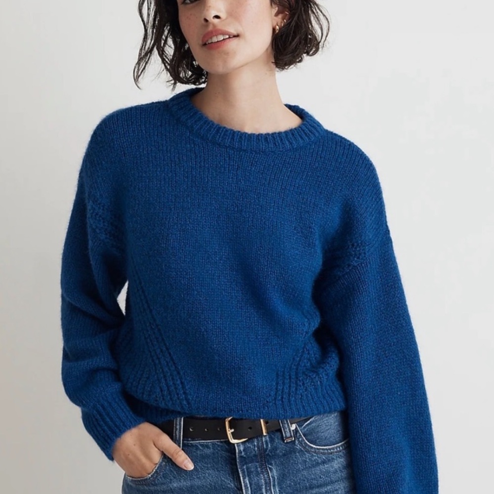 Madewell Wool-Blend Wedge Sweater